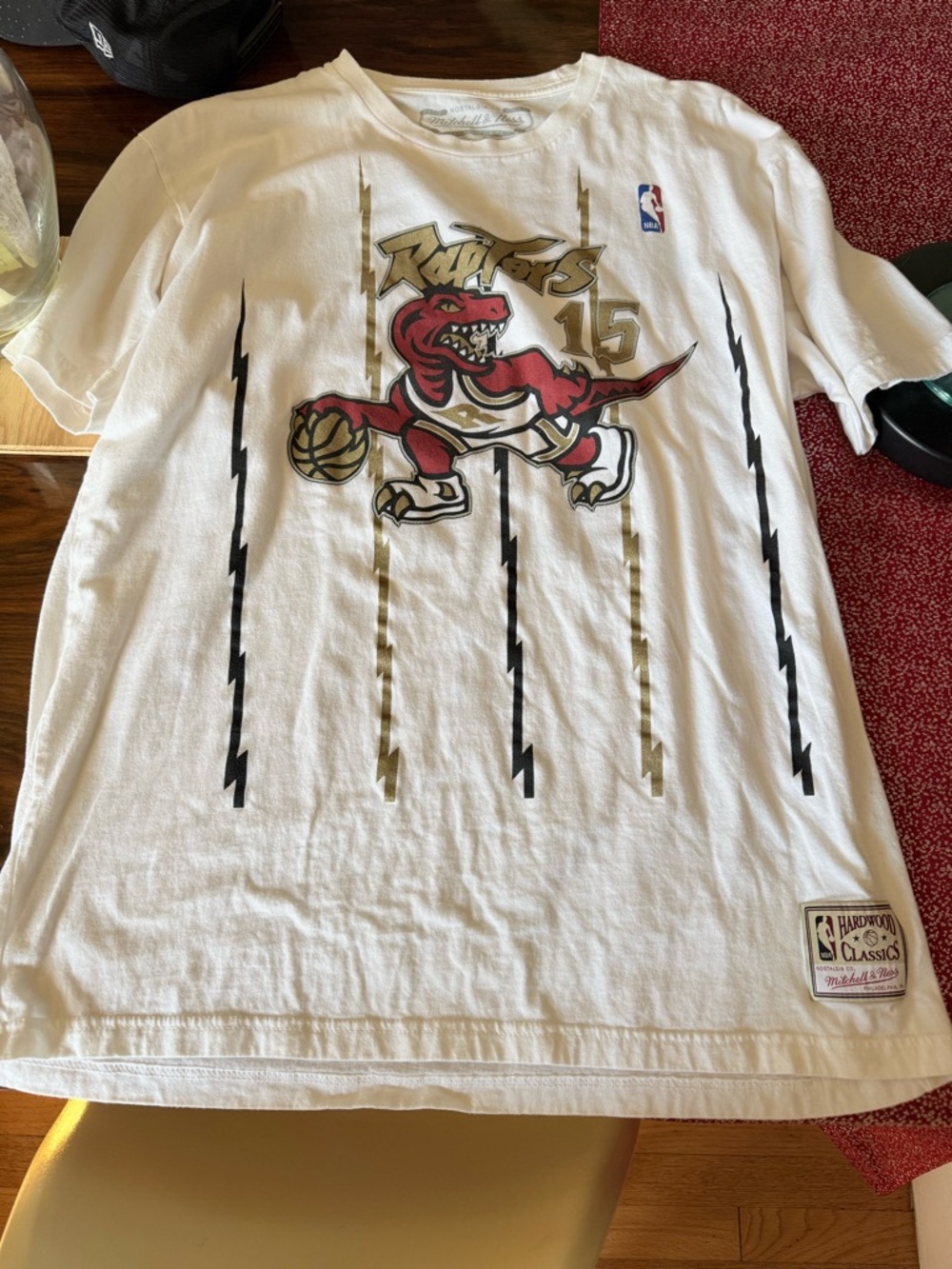 Mitchell & Ness Hardwood Classics tee Vince Carter (#15)  Toronto Raptors xl